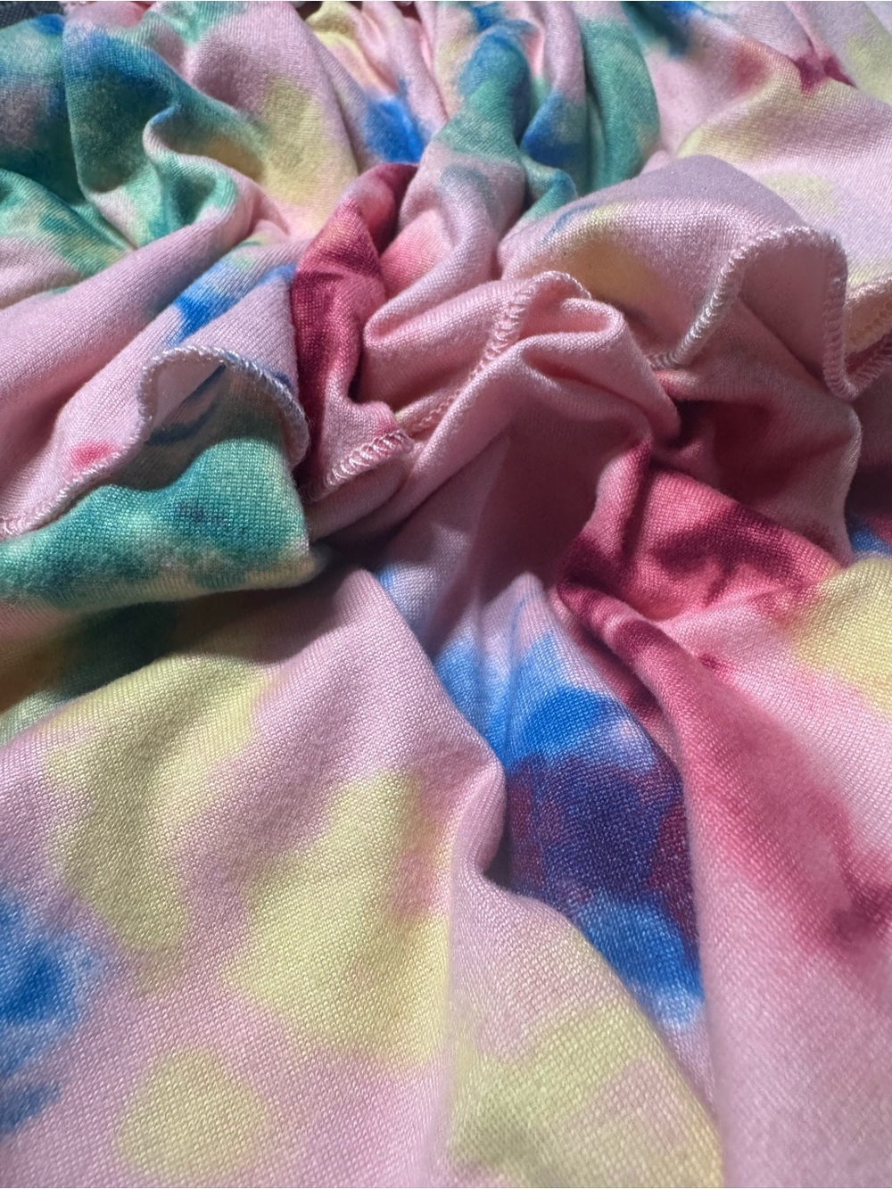 Btween Girls Tie Dye Tiered Ruffle Skirt Pink Multicolor Size 10 - Picture 5 of 8